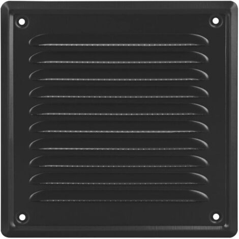 Grille d'aération - Grille aeration rectangulaire 14x14 cm - Grille aeration exterieur - Grille ventilation - Vétiver métallique - a Grillage pour moustiquaire - Grille murale en filet