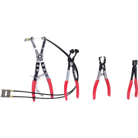 KS Tools Jeu de pinces pour colliers auto-serrants, 4 pcs. (1/7)