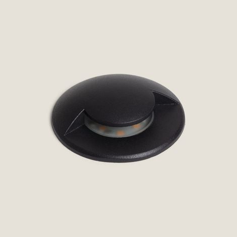 Baliza Exterior LED 3W Empotrable Suelo 1L 2700K Blanco Cálido (1/4)