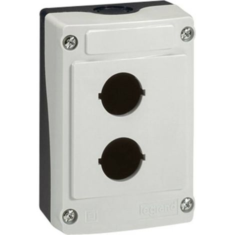 BACO LBX0200 224202 Alloggiamento vuoto 2 posizioni di montaggio (L x L x A) 107 x 74 x 47.9 mm Grigio, Nero 1 pz.