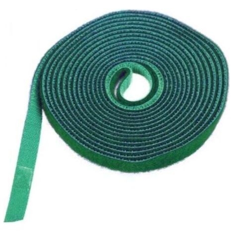 Velcro strip 5 meters Green (1/3)