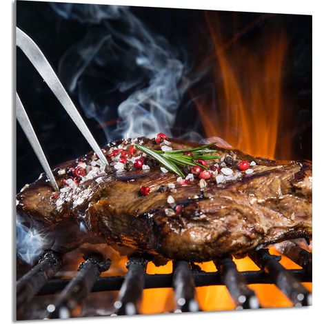Panneau en verre POUR la cuisine 60x65 Grill (1/5)