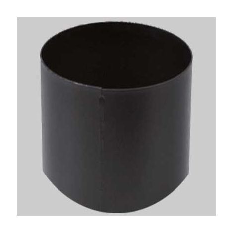 RACCORDO PER STUFE NERO OPACO FF - Ø 130