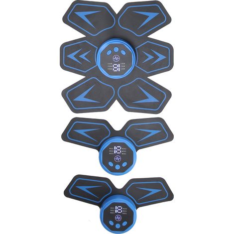 Patch intelligent pour l'entraînement abdominal, technologie EMS, équipement de fitness à domicile pour les personnes sédentaires (1/5)