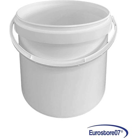 Secchio plastico tronco conico Lt. 14 - Ø 27 x h.29 cm  idoneo per alimenti. (1/4)