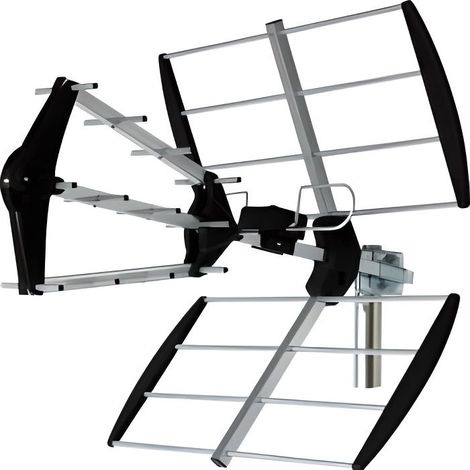 Antenne extérieure - SEDEA - Trinappe ST30 Luxe - Gain 16,5 dB - Montage facile - 0,67 m