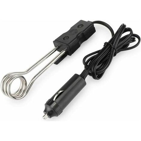 Car Immersion Heater, 12V / 24V Electric Immersion Heater, 120W-140W, Portable, Anti-Corrosion, Safe, for Self-Driving, Camping, Picnic(12V) (1/5)