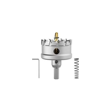 (65mm) Scie cloche en carbure de tungstène haute performance, coupe trous TCT. Acier inoxydable et grille métallique sont le choix idéal (1/5)