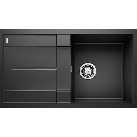 Evier Blanco Metra 5S Silgranit - NOIR - Vidage : Manuel (1/5)