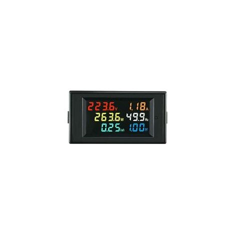 D69-2058 AC40A-300V/100A  affichage numérique tension courant puissance fréquence facteur compteur d'électricité multifonction instrument moniteur- (1/5)