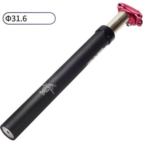 Accessoire vélo,Tige de selle suspendue de vélo , Tube de siège de voyage, amortisseur de chocs, , - Type 31.6X350mm Black -A (1/4)