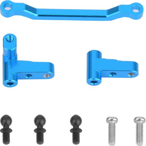 Lot de 3 pièces métalliques pour direction de voiture RC, siège pivotant pour WLtoys A949 A959-B A969 A979 K929 (1/5)
