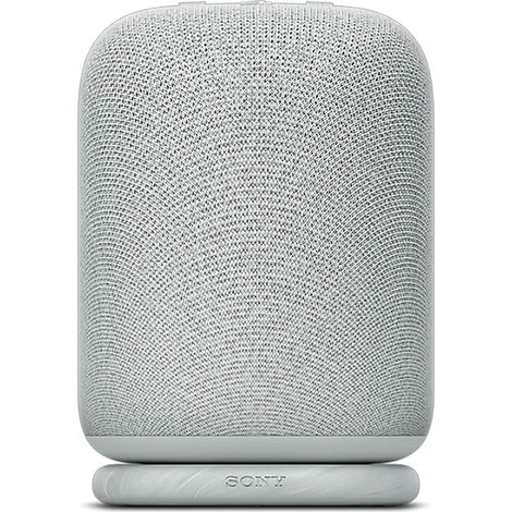 Sony LinkBuds Speaker - Tragbare drahtlose Bluetooth-Freisprecheinrichtung, IPX4, wasserdicht, 25 Stunden de Akku, Qualität de Clear Calling, Outdoor, Travel - Light Gray