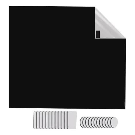 Rideaux occultants portables 150 x 200 cm, tissu occultant, rideaux occultants temporaires faciles à installer sur les fenêtres de chambre (1/4)