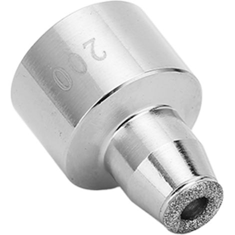 Embout de rechange en acier inoxydable pour dermabrasion, accessoire pour appareil de dermabrasion du visage (élimination des points noirs), 200 (1/5)