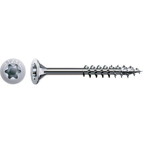 SPAX 0191010400603 Vis à bois 4 mm 60 mm T-STAR plus acier WIROX 100 pc(s)