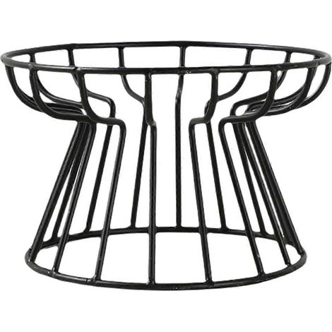Support pour gamelle d'animal de compagnie, support haut pour gamelle de chat nordique, support pour gamelle, noir-- (1/5)