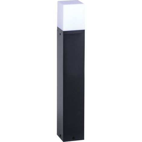 Borne extérieure noire Kaja Geneva 50cm 1xE27 IP44 (1/3)