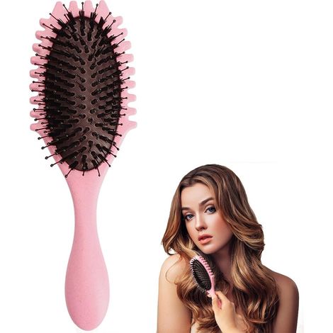 APEX Brosse Cheveux Bouclés pour Boucler,Peigner et Façonner,Réduit la Traction et la Séparation des Boucles,Outil de Boucles pour Femme (1/5)