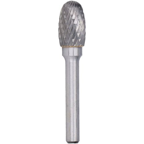 Fresa rotativa de carburo de doble filo, herramienta de corte para biselar y desbarbar. (1/5)