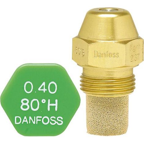 Gicleur à fioul 0,40 80°H LE Type V – Lot de 10 pièces – Débit max optimisé pour chaudières Viessmann Vitoplus VP3 et VP3a