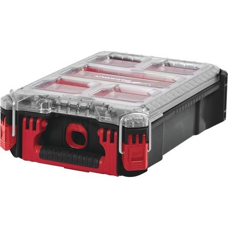 Milwaukee PACKOUT organizador transparente robusto 5 compartimentos (1/10)