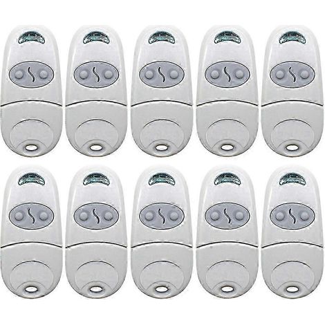 10 Copie di telecomandi per porte da garage di alta gamma 432EE 433,92 MHz