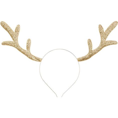 Accessori magici Fascia per capelli con renna dorata Crea un'atmosfera natalizia con