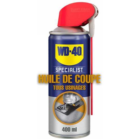 Dégrippant WD40 Specialist Huile de coupe. 400 ml. Nettoyant, lubrifiant. Protège humidité corrosion (1/5)