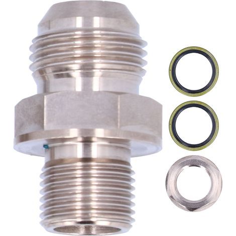 Adapter für die Ölwannen-Rücklaufschraube bei Turbolader, 10ANM18x1, 5 31504301010, universell passend für PKW (1/5)