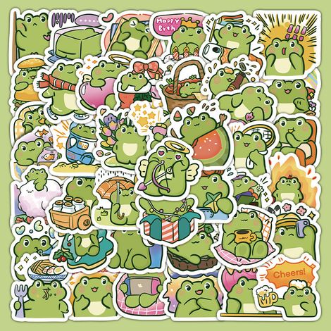 60pcs Retro Graffiti Stickers(Style 15) Waterproof Car Trunk Wate