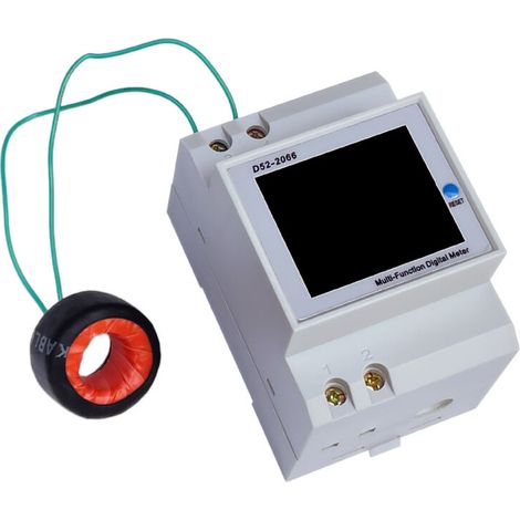 1 compteur électrique monophasé, transformateur externe AC40-300V 100A-AquaForge