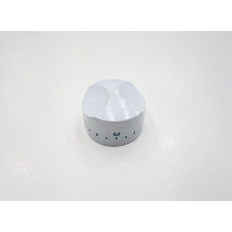 BOUTON THERMOSTAT BLANC-BLEU (GIUGIARO) POUR REFRIGERATEUR INDESIT (1/2)
