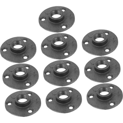 10 pièces Flanges Décoratives Fonte Malléable (1/5)
