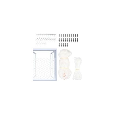 Filet de Sécurité pour Balcon, Protection Anti-Chute pour Chat et Animaux, Résistant aux Intempéries et Solide