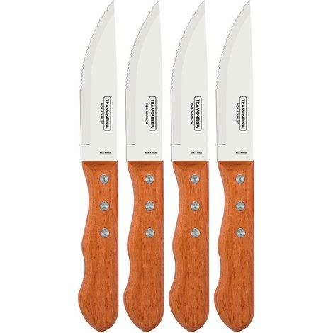 Grillmesser-Set jumbo 4 Stück dynamisch tramontina
