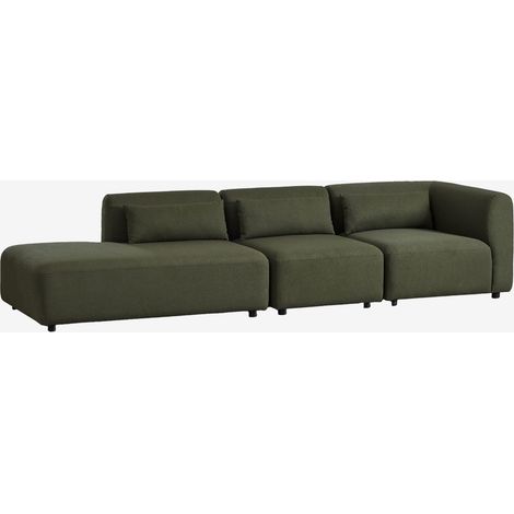 SKLUM 3-teiliges modulares Ecksofa Fogler mit Chaiselongue links                                   