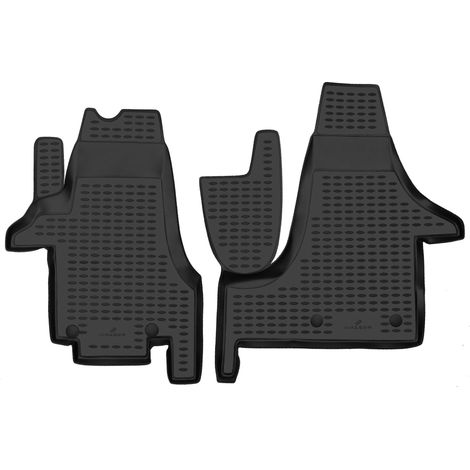 Tapis en caoutchouc XTR pour VW T5 bus/plateforme/chassis 04/2003-08/2015, VW T5 fourgon 04/2003-Auj. (1/5)