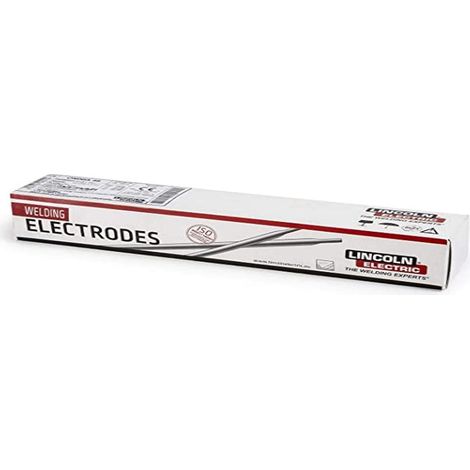 Électrode enrobée rutile rose 3,2 mm – Soudage acier construction – Usage général toutes positions – 5,3 kg – Lincoln (1/4)