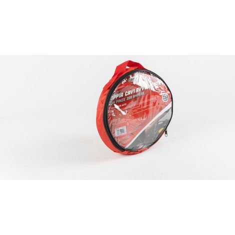 Coppia cavi batteria con pinze isolate in ABS 300AH (1/2)