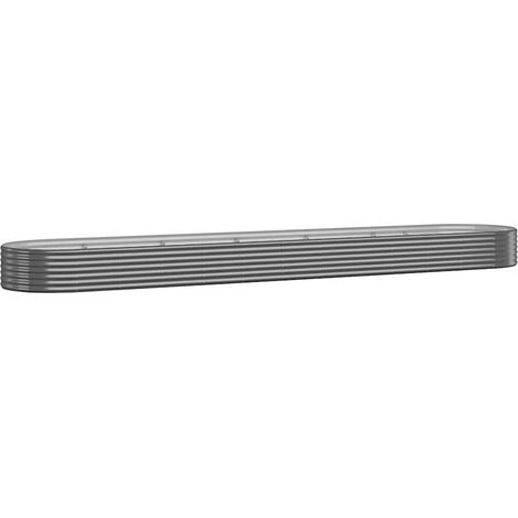 Maison Exclusive - Hochbeet Verzinkter Stahl 507x100x36 cm Anthra