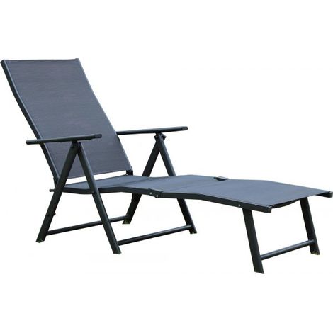 Bain de soleil pliable aluminium Tumbona Cama (1/5)