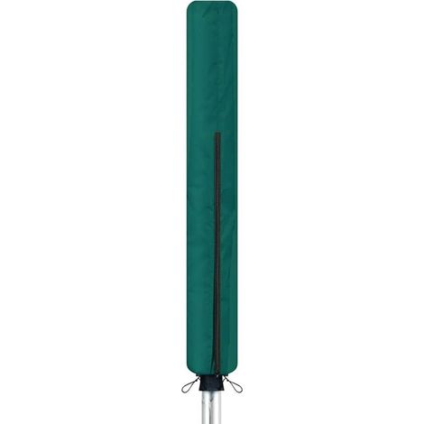 Housse de protection contre la pluie pour étendoir rotatif — Housse imperméable avec sac de rangement zippé en tissu Oxford 210D, résistant aux intempéries et au vent (Vert, 16 x 16 x 180 cm) (1/3)