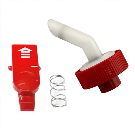 Bouchon de réservoir d'eau + bouton à pression à ressort pour fixation de réservoir (1/5)
