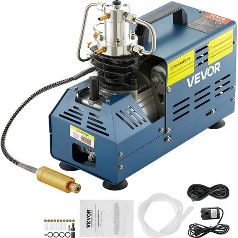 Compresseur Haute Pression Maximale 30 MPa 1800 W 220 V Compresseur Air PCP avec Arrêt Manuel, pour Carabine à Air Comprimé Paintball, Carabine PCP, Pistolet d'Air Comprimé, Bouteille de Plongée (1/5)