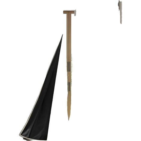Rideaux de fenêtre, résistant à l'eau, style moderne, Œillet supérieur, 132X160cm, Kaki (1/2)