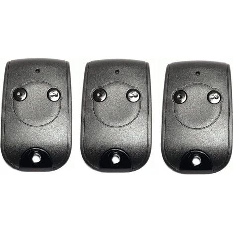 Lot de 2 Compatible avec la télécommande de porte de garage Som-fy NS 2, 433.92MHZ, télécommande de porte roulante sans fil (1/4)
