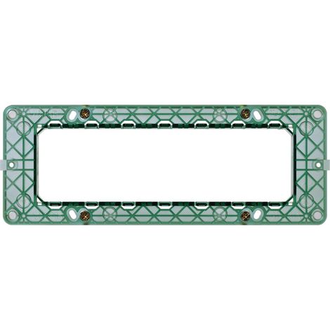 Supporto serie Vimar Plana 7 moduli per scatole rettangolari 14617