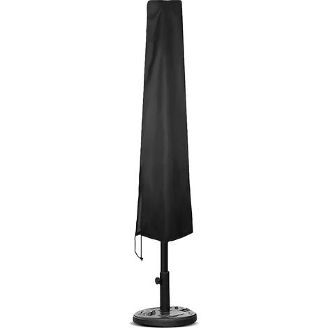 Housse imperméable parasol – anti‑poussière / UV / intempéries – avec sac rangement – 190x50x30cm (1/5)