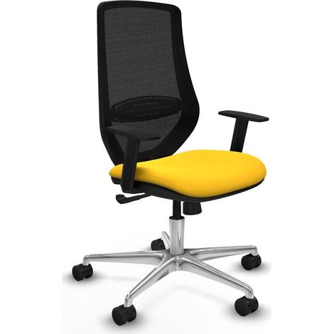 Piqueras-y-crespo Silla de Oficina Mardos Jaune Confort